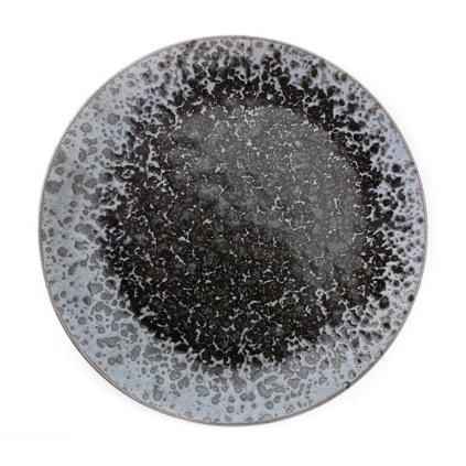 Jedálenský tanier BLACK PEARL 29 cm, MIJ