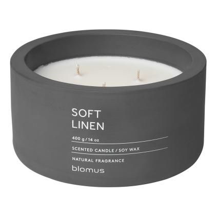 Vonná sviečka FRAGA ⌀ 13 cm, Santalové drevo Myrha, Blomus