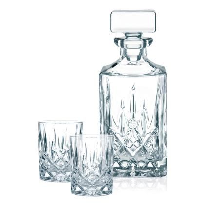 Súprava pohárov a karafy na whisky NOBLESSE, 3 ks, Nachtmann