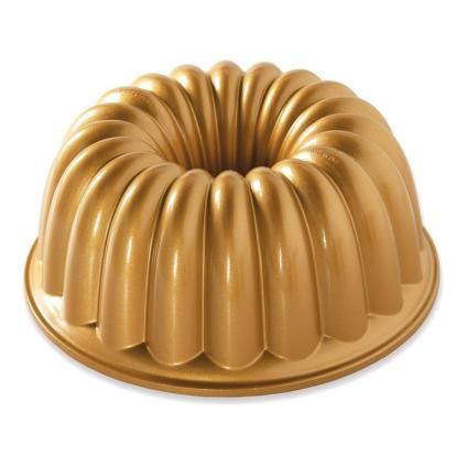 Forma na bábovku ELEGANT PARTY , zlato, Nordic Ware