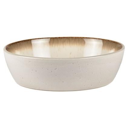 Servírovacia miska 18 cm, lesk, krémová, Bitz