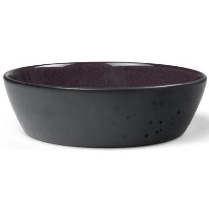 Veľká misa 18 cm, čierna/fialová, Bitz