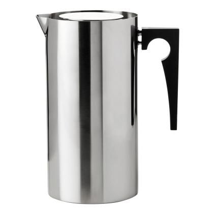French press kávovar ARNE JACOBSEN 1 l, strieborná, nerezová oceľ, Stelton