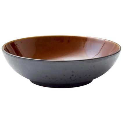 Misa na šalát 24 cm, čierna/jantárová, Bitz