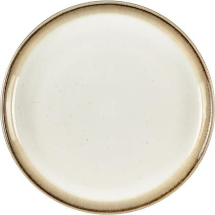 Dezertný tanier 17 cm, sivá/krémová, Bitz