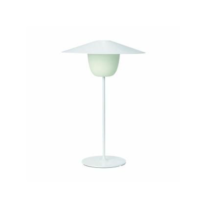 Prenosná stojaca lampa ANI L 49 cm, LED, biela, Blomus