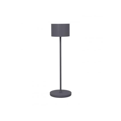 Prenosná stojaca lampa FAROL 33 cm, LED, teplošedá, Blomus