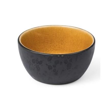 Miska na tapas 10 cm, čierna/jantárová, Bitz