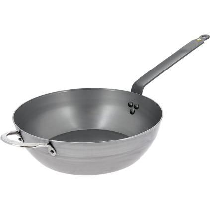 Panvica na soté MINERAL B ELEMENT 32 cm, oceľ, de Buyer