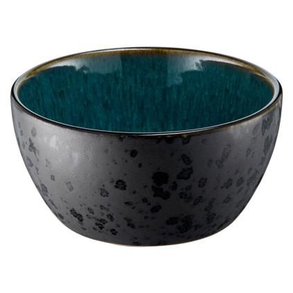 Servírovacia miska 12 cm, čierna/tmavozelená, Bitz