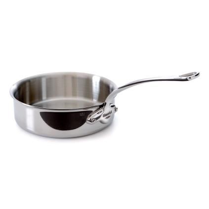 Panvica na soté M'COOK 24 cm, nerezová oceľ, Mauviel