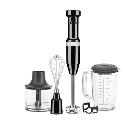 Ručný mixér 5KHBV83EOB, čierny, KitchenAid