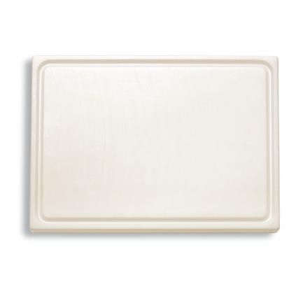 Doska na krájanie 53 x 32,5 cm, s drážkami, tvrdený plast, F.Dick