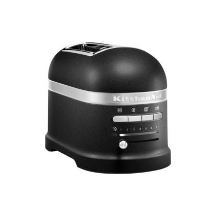 Hriankovač ARTISAN, 2 plátky, liatinový čierny, KitchenAid