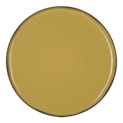 Servírovací tanier CARACTERE 30 cm, kurkuma, REVOL