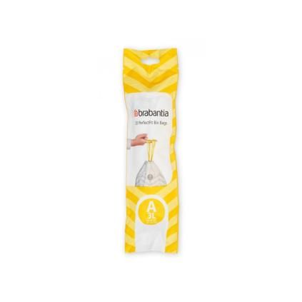 Sáčky do odpadkového koša PerfectFit 3 l, 20 ks, Brabantia
