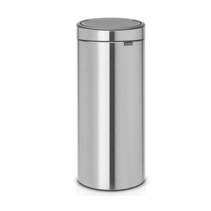 Dotykový kôš na odpadky TOUCH BIN NEW 30 l, odolná voči odtlačkom, matná oceľová, Brabantia