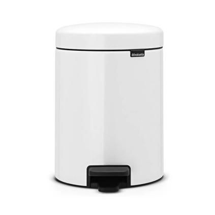 Pedálový odpadkový kôš NEWICON 5 l, biela, Brabantia