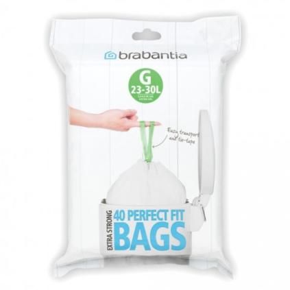 Sáčky do odpadkového koša G PERFECTFIT 23-30 l, 40 ks, Brabantia