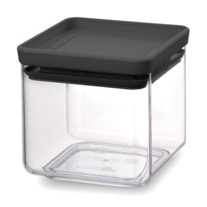 Nádoba na uchovávanie potravín TASTY PLUS 700 ml, tmavo šedá, plast, Brabantia