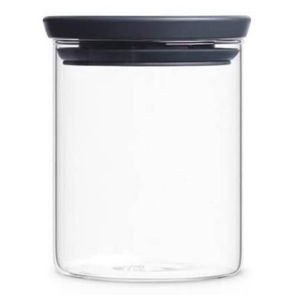 Dóza na potraviny 600 ml, stohovateľné, sklo, Brabantia