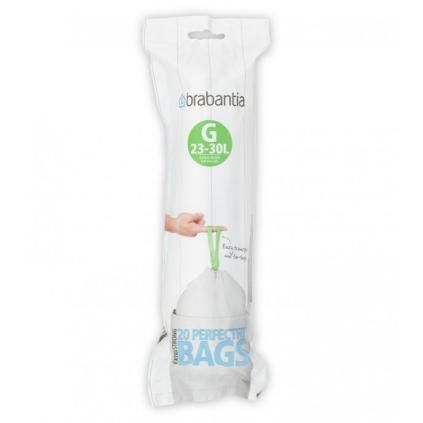 Sáčky do odpadkového koša G PERFECTFIT 23-30 l, 20 ks, Brabantia