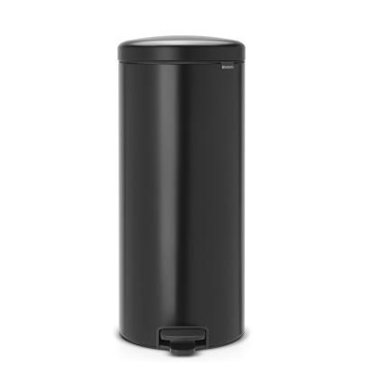 Pedálový odpadkový kôš NEWICON 30 l, matná čierna, Brabantia