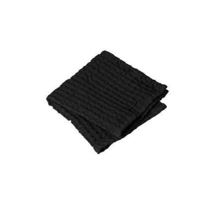 179672 179672 sada rucniku caro blomus cerna 30x30 cm 2 ks