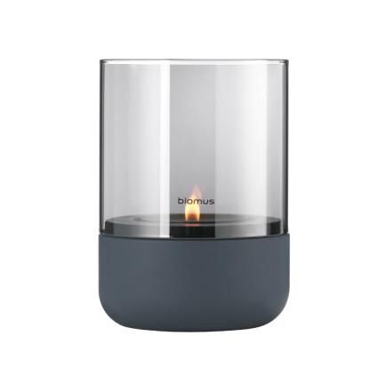 Lampáš CALMA S 14 cm, oceľovo sivá, Blomus