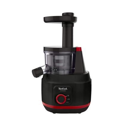 Elektrický odšťavovač JUICEO 2SP ZC150838 150 W, čierna / červená, Tefal