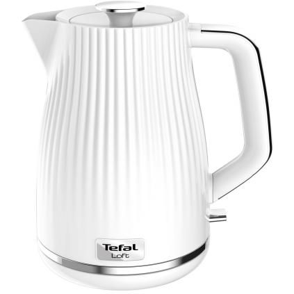Rýchlovarná kanvica LOFT 1,7 l, biela, Tefal