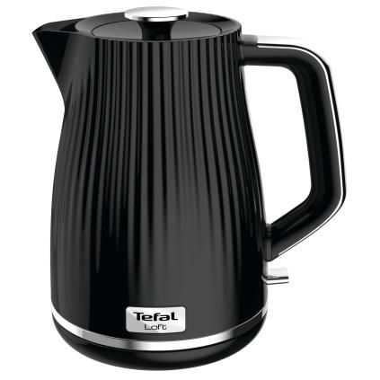 Rýchlovarná kanvica LOFT 1,7 l, čierna, Tefal