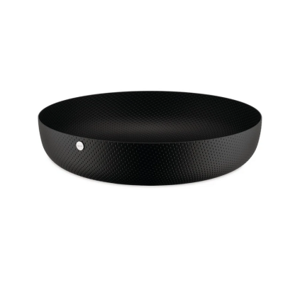Misa na ovocie TEXTURE 21 cm, čierna, Alessi