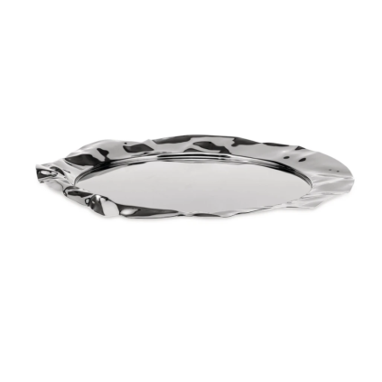 Ozdobná tácka FIOX 44 cm, nehrdzavejúca oceľ, Alessi