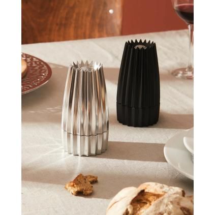 Mlynček na soľ GRIND, strieborná, Alessi