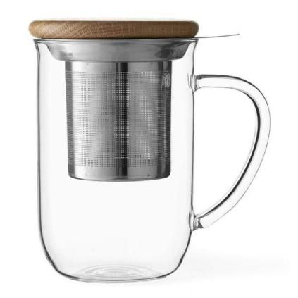 Šálka na čaj BALANCE 500 ml, s filtrom a vekom, Viva Scandinavia
