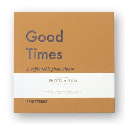 Fotoalbum GOOD TIMES, oranžová, Printworks