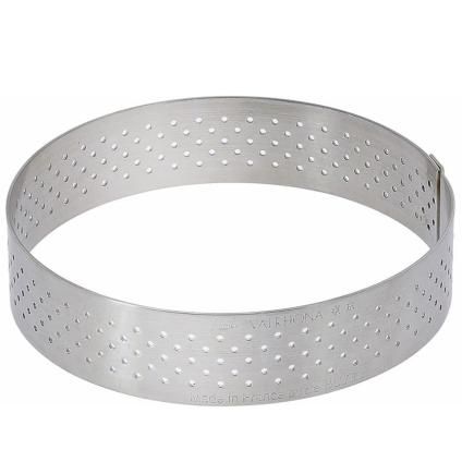 Kruh na tortu 28,5 cm, okrúhly, vysoký, nerez, de Buyer