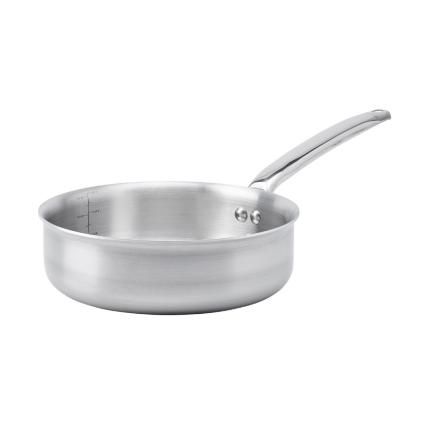 Panvica na soté ALCHIMY 24 cm, 4 l, rovný, nehrdzavejúca oceľ, de Buyer