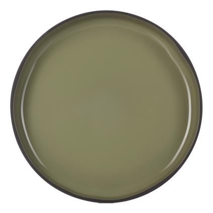 Jedálenský tanier CARACTERE GOURMET, khaki Cardamon, REVOL
