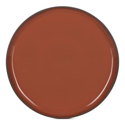 Jedálenský tanier CARACTERE 26 cm, škorica, REVOL