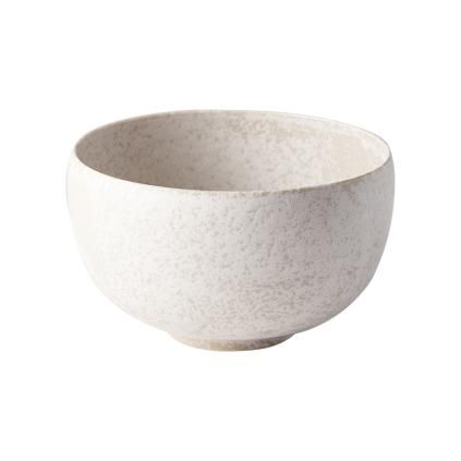 Jedálenská miska WHITE FADE 15,5 cm, 800 ml, biela, keramika, MIJ
