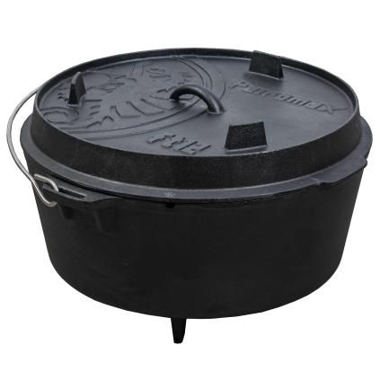 Kotlík FT12, 12,8 l, s nohami, liatina, Petromax