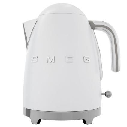 Rýchlovarná kanvica KLF03WHMEU 1,7 l, matná biela, Smeg