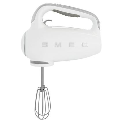 Ručný šľahač HMF01WHEU, biela, Smeg