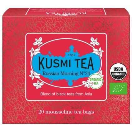 Čierny čaj MORNING N°24 20 vrecúšok čaju, Kusmi Tea
