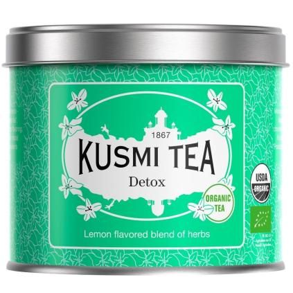 Zelený čaj DETOX, plechovka sypaného čaju 100 g, Kusmi Tea