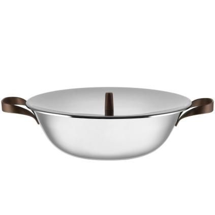 Wok EDO 34 cm, 5,8 l, nerez, Alessi