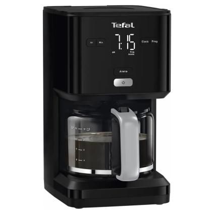 Kávovar na prekapávanú kávu SMART'N'LIGHT CM600810, čierna, Tefal