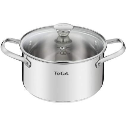 Kastról COOK EAT B9214474 20 cm, 3,1 l, nerez, Tefal